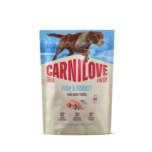 Сухий корм Carnilove True Fresh Fish & Turkey для собак, риба та індичка, 1.5 кг