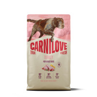 Сухий корм Carnilove True Fresh Turkey для собак, індичка, 4 кг Сухий корм Carnilove True Fresh Turkey для собак, індичка, 4 кг