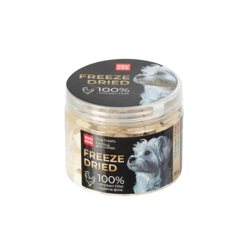Ласощі WAUDOG Treats Freeze dried для собак, Куряче філе, 30 г