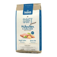 Полувлажный корм Bosch Soft Junior Chicken & Sweet Potato для щенков, курица с бататом, 12.5 кг Полувлажный корм Bosch Soft Junior Chicken & Sweet Potato для щенков, курица с бататом, 12.5 кг
