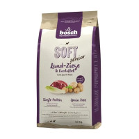Напіввологий корм Bosch Soft Senior Country Goat & Potato для літніх собак, коза з картоплею, 1 кг Напіввологий корм Bosch Soft Senior Country Goat & Potato для літніх собак, коза з картоплею, 1 кг