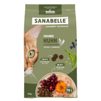 Сухой корм Bosch Sanabelle Grande для взрослых кошек крупных пород, курица с клюквой, 2 кг Сухой корм Bosch Sanabelle Grande для взрослых кошек крупных пород, курица с клюквой, 2 кг