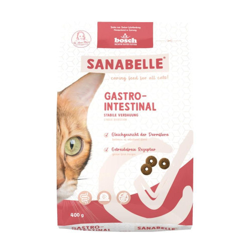 Сухий корм Bosch Sanabelle Gastrointestinal для дорослих котів, при розладах травлення, 400 г