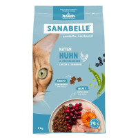 Сухой корм Bosch Sanabelle Kitten для котят, курица с клюквой, 2 кг