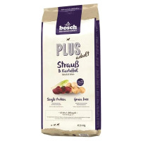 Сухой корм Bosch Plus Adult Ostrich & Potato для взрослых собак, страус с картофелем, 12.5 кг Сухой корм Bosch Plus Adult Ostrich & Potato для взрослых собак, страус с картофелем, 12.5 кг