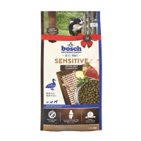 Сухой корм Bosch Sensitive Duck & Potato для взрослых собак с чувствительным пищеварением, утка с картофелем, 1 кг