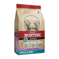 Сухой корм Pure Nurture Grain Free Power of 3 Turkey with Peas Small & Mini Adult для собак мелких и миниатюрных пород всех стадий жизни, с индейкой и горохом, 2 кг Сухой корм Pure Nurture Grain Free Power of 3 Turkey with Peas Small & Mini Adult для собак мелких и миниатюрных пород всех стадий жизни, с индейкой и горохом, 2 кг
