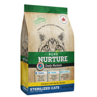 Сухий корм Pure Nurture Daily Power of 3 Chicken with Barley Sterilized Cats для стерилізованих дорослих котів, з куркою та ячменем, 8 кг Сухий корм Pure Nurture Daily Power of 3 Chicken with Barley Sterilized Cats для стерилізованих дорослих котів, з куркою та ячменем, 8 кг