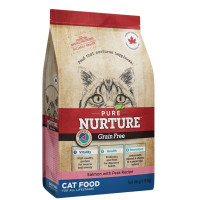 Сухий корм Pure Nurture Grain Free Power of 3 Salmon with Peas All Lifestages Cats для котів на всіх стадіях життя, з лососем та горохом, 8 кг Сухий корм Pure Nurture Grain Free Power of 3 Salmon with Peas All Lifestages Cats для котів на всіх стадіях життя, з лососем та горохом, 8 кг