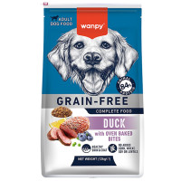 Беззерновой сухой корм Wanpy Adult Dog Grain Free Duck для взрослых собак, утка, 12 кг Беззерновой сухой корм Wanpy Adult Dog Grain Free Duck для взрослых собак, утка, 12 кг
