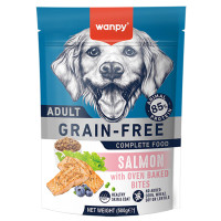 Беззерновий сухий корм Wanpy Adult Dog Grain Free Salmon для дорослих собак, лосось, 500 г Беззерновий сухий корм Wanpy Adult Dog Grain Free Salmon для дорослих собак, лосось, 500 г
