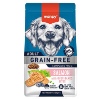 Беззерновой сухой корм Wanpy Adult Dog Grain Free Salmon для взрослых собак, лосось, 1,5 кг Беззерновой сухой корм Wanpy Adult Dog Grain Free Salmon для взрослых собак, лосось, 1,5 кг