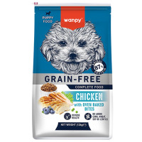 Беззерновой сухой корм Wanpy Puppy Grain Free Chicken для щенков, курица, 12 кг Беззерновой сухой корм Wanpy Puppy Grain Free Chicken для щенков, курица, 12 кг