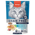 Беззерновий сухий корм Wanpy Adult Cat Grain Free Chicken для дорослих котів, курка, 500 г