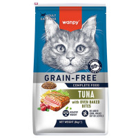 Беззерновий сухий корм Wanpy Adult Cat Grain Free Tuna для дорослих котів, тунець, 8 кг Беззерновий сухий корм Wanpy Adult Cat Grain Free Tuna для дорослих котів, тунець, 8 кг