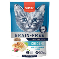Беззерновий сухий корм Wanpy Kitten Grain Free Chicken для кошенят, курка, 500 г Беззерновий сухий корм Wanpy Kitten Grain Free Chicken для кошенят, курка, 500 г