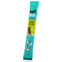Лакомство Half&Half для щенков, мясная палочка с индейкой, 12 г Лакомство Half&Half для щенков, мясная палочка с индейкой, 12 г