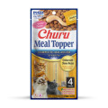 Ласощі Inaba Churu Meal Topper для котів, кремовий мус в стіках, з куркою та сиром, 4×14 г