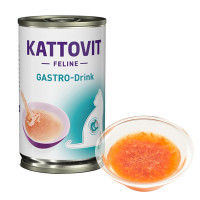 Напій Kattovit Veterinary Gastro Drink для котів із захворюваннями шлунково-кишкового тракту та підшлункової залози, дієтичний, 0.135 л Напій Kattovit Veterinary Gastro Drink для котів із захворюваннями шлунково-кишкового тракту та підшлункової залози, дієтичний, 0.135 л