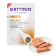 Вологий корм-паштет Kattovit Veterinary Urinary для котів із захворюваннями нижніх сечовивідних шляхів, беззерновий, дієтичний, курка, 0.085 кг