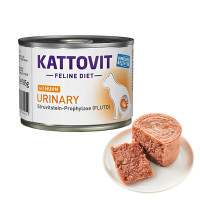 Влажный корм Kattovit Veterinary Urinary Chicken для кошек с заболеваниями нижних мочевыводящих путей, беззерновой, диетический, курица, 0.185 кг Влажный корм Kattovit Veterinary Urinary Chicken для кошек с заболеваниями нижних мочевыводящих путей, беззерновой, диетический, курица, 0.185 кг