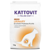 Сухий корм Kattovit Veterinary Urinary Chicken для котів із захворюваннями нижніх сечовивідних шляхів, дієтичний, 4 кг Сухий корм Kattovit Veterinary Urinary Chicken для котів із захворюваннями нижніх сечовивідних шляхів, дієтичний, 4 кг