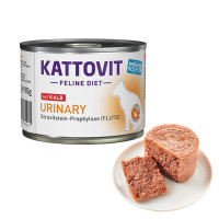 Влажный корм Kattovit Veterinary Urinary Veal для кошек с заболеваниями нижних мочевыводящих путей, беззерновой, диетический, телятина, 0.185 кг Влажный корм Kattovit Veterinary Urinary Veal для кошек с заболеваниями нижних мочевыводящих путей, беззерновой, диетический, телятина, 0.185 кг