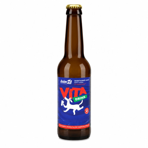 Додатковий корм AnimAll VitaDrink для собак всіх порід, 330 мл