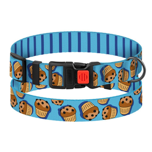 Нашийник Barksi Urban FRUITS для собак, кекси, 25-33 см, 1.6 см
