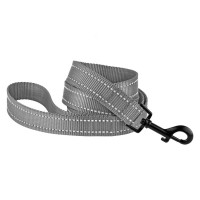 Поводок Barksi Active для собак, серый, 152 см, 1 см