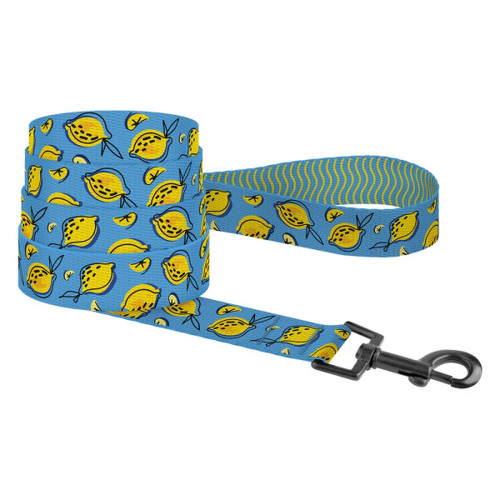 Повідець Barksi Urban FRUITS для собак, лимони, 152 см, 2 см