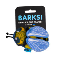 Игрушка Barksi для кошек, с колокольчиком, пчелка