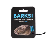 Игрушка Barksi для кошек, с колокольчиком, полевка малая