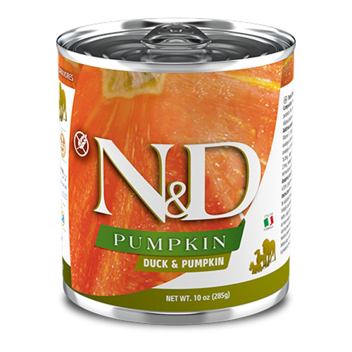 Вологий корм Farmina N&D Grain Free Pumpkin Duck Adult All Breeds для дорослих собак, гарбуз з качкою, 285 г
