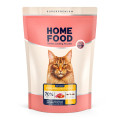 Корм Home Food CAT ADULT для котів великих порід, телятина з лососем та в'яленими томатами, 1.6 кг
