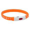 Нашийник AnimAll LED для собак, розмір S, 40 см, помаранчевий