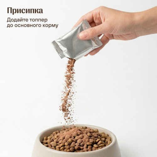 Ласощі Cosset для собак та котів, топпер: ліофілізована куряча печінка, 50 г