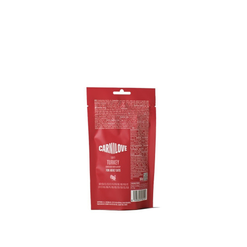 Ласощі Carnilove Soft Snack Turkey with Catnip для котів, м'які, індичка та котяча м'ята, 50 г