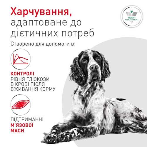 Вологий корм Royal Canin Glycobalance Low Carbohydrate для собак, при цукровому діабеті, паштет, 410 г