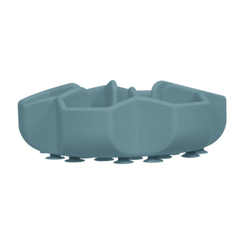 Миска WAUDOG Silicone для медленного кормления, 750 мл, серая