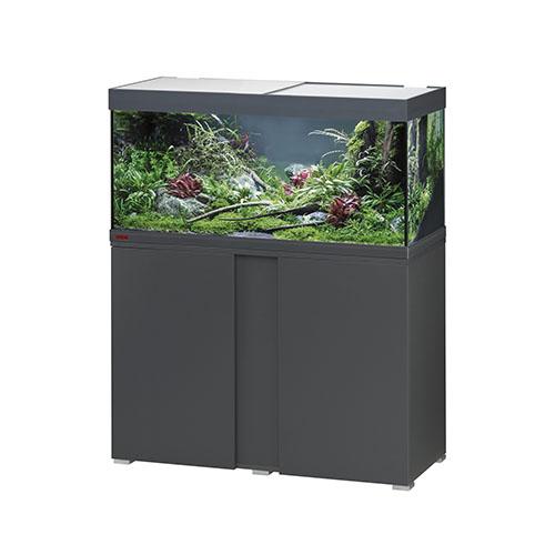 Аквариумный комплект EHEIM vivaline LED 180 17 Вт антрацитовый, с тумбой (100x45x40, 180л)