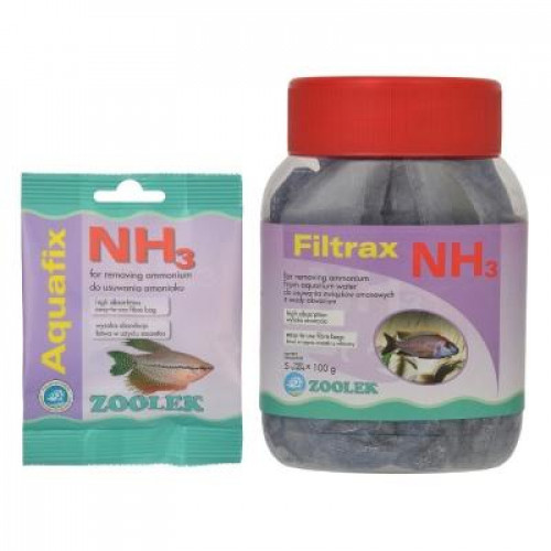 Наповнювач для видалення NH3 Zoolek Aquafix_Filtrax NH3 40г