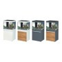 Акваріумний комплект EHEIM incpiria LED 230 з тумбою, graphit / nature (70x65x60, 230л)