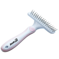 Расческа-грабли AnimAll Groom для животных, Розовая Расческа-грабли AnimAll Groom для животных, Розовая