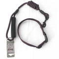 Комплект ошейник с поводком AnimAll для собак, M, 1×120 см/27-42 см, темно-фиолетовый