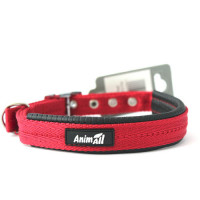Ошейник AnimAll для собак, L, красный, 2.5×38-60 см