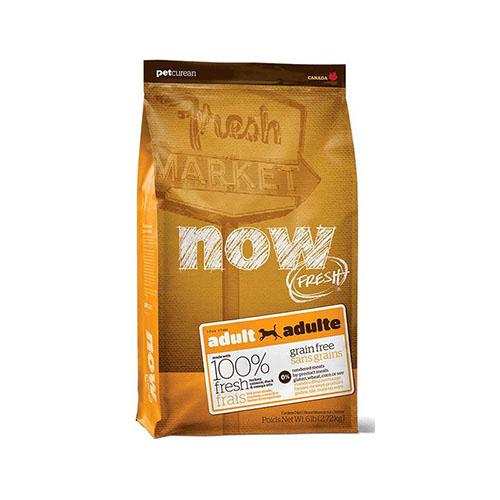 Беззерновой корм NOW Fresh Adult Recipe Grain Free для взрослых собак, с индейкой, уткой и лососем, 100 г