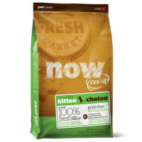 Беззерновой корм NOW Fresh Grain Free Kitten Recipe для котят с индейкой, уткой и лососем, 3.63 кг Беззерновой корм NOW Fresh Grain Free Kitten Recipe для котят с индейкой, уткой и лососем, 3.63 кг