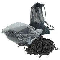 Гранулы активированного угля Ferplast Blucarbon 400G для адсорбционной фильтрации, 500 г Гранулы активированного угля Ferplast Blucarbon 400G для адсорбционной фильтрации, 500 г