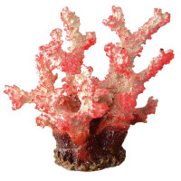 Декоративний корал з поліуретану Ferplast BLU 9133 Red Coral для акваріумів, 10 см Декоративний корал з поліуретану Ferplast BLU 9133 Red Coral для акваріумів, 10 см